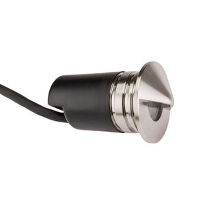 FX VO Wall Light ZD Round Faceplate Stainless Steel LED