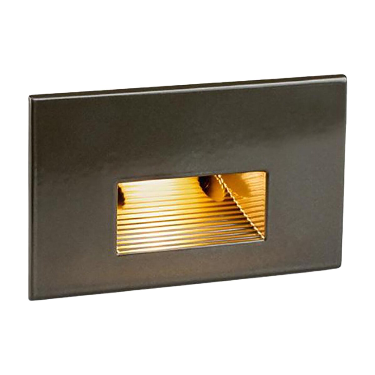thumbnail image 2 of Orbit Step Light Cover Faceplate – Bronze, Frosted Glass, 8-7/8x5 Inch, Model S710C-BR 2 of 5