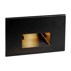 FX RH Wall Step Light RB Faceplate 6W ZDC RGBW Black Finish LED