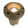FX FC In-Grade Light Ring Luxor ZD Brass Housing Bronze 10.1W 2700K LED