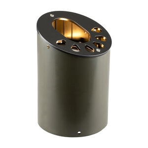 FX CF Well Light Black Finish 6W 2700K LED