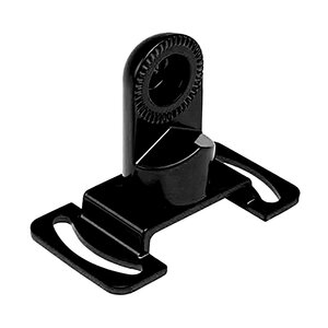 WALL MOUNT W/ALUMINUM KNUCKLE FLAT BLACK