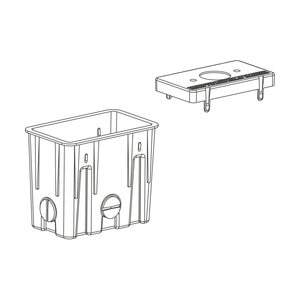 Hunter FXLunimaire Wall Light CP/UN Sleeve w/Faceplate