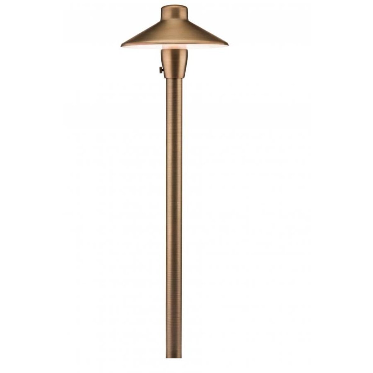 FX CPL4 Path Light 12 in. Riser Brass Antique Bronze Finish 1.6W 2700K ...
