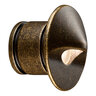 Luxor Po1Led Round Wall Light Antique Tumbled 1