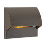 FX SL-5 Wall Light Curved Faceplate Bronze Metallic LED 2700K 1
