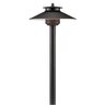 FX DM Path Light 18 in. Riser Alumin.um Sedona Brown Fin.ish 1.6W 2700K LED