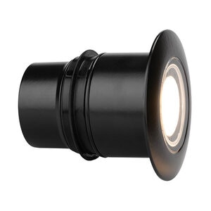 FX Luminaire Black Finish CN51, ECO 9VA, K27, WF, RG,FB MR16 IN-GRADE, RING