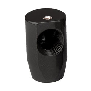 90 Degree Elbow Fitting 1/2 flat black