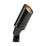 FX MU Up Light Aluminum Housing Flat Black No Lamp Long Shroud