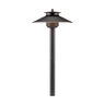FX DM Path Light 18 in. Riser Aluminum Flat Black Finish 1.6W 2700K LED