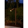 FX PP36 Pinnacle Directional Path Light 4.5VA 240 Lumen LED 2700K 18 in Riser Antique Bronze