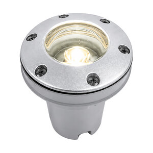 FC WELL LIGHT LUXOR ZDC SILVER FINISH