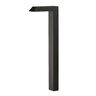 FX Modern Path Light Path Light Aluminum Flat Black Finish 2W 2700K LED