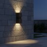 FX NL Down & Up Light 3LED 4.2W Bronze Metallic Finish