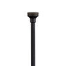 FX 18 in. LED Riser Aluminum Flat Black Finish 4.2W 2700K LED