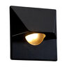 FX MO Dimmable Wall Light Square Brass Housing Flat Black LED 4.2W 2700K