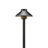FX DL Path Light 18 in. Riser Aluminum Flat Black Finish 1.6W 2700K LED