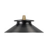 FX PF LED Top Assembly Copper Flat Black Finish