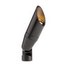 FX QZ Up Light Aluminum Housing Flat Black 2W 2700K 91 Deg. LED