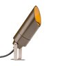 FX MU Long Shroud Up Light Aluminum Housing Bronze Metallic Finish 5W 2700K LED
