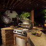 BQ ZD STAINLESS STEEL 1 LED BBQ LIGHT