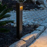 FX M-PZ Path Light Flat Black 2W 2700K LED