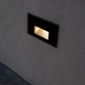 IN GRADE 1LED WARM ROUND FLAT BLACK