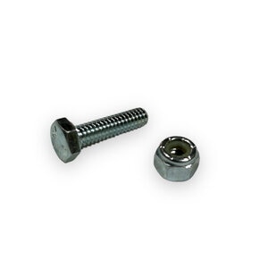 Fasteners Direct Bolt w/Nut 1/4 in. x 1 in.