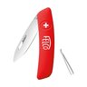 Felco Handheld Promo Knife 3.74 in. Stainless Steel Blade with Red Handle - 0.13 lb.