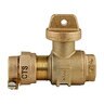 Curb Stop Ball Valve Fipt 300 PSI 1 in. Brass 