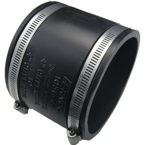 Fernco Flexible Coupling 4 in. CI to CI With Stainless Steel Clamp