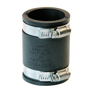 Fernco Coupler CI x CI 1-1/2 in.