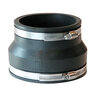 Fernco 4 in Coupling, connects 4 in clay socket to 4 in plastic socket
