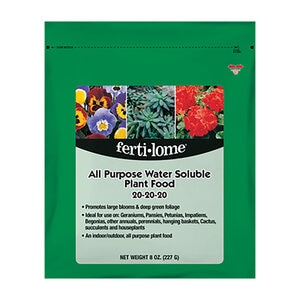Ferti-Lome 20-20-20 All Purpose Soluble Fertilizer 8 oz. Bag