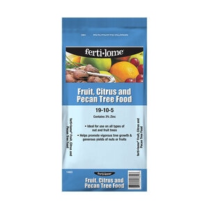 Hi-Yield Ferti-Lome Fruit, Citrus and Pecan Tree Food 19-10-5 3% Zn MOP Ornamental Granular Fertilizer