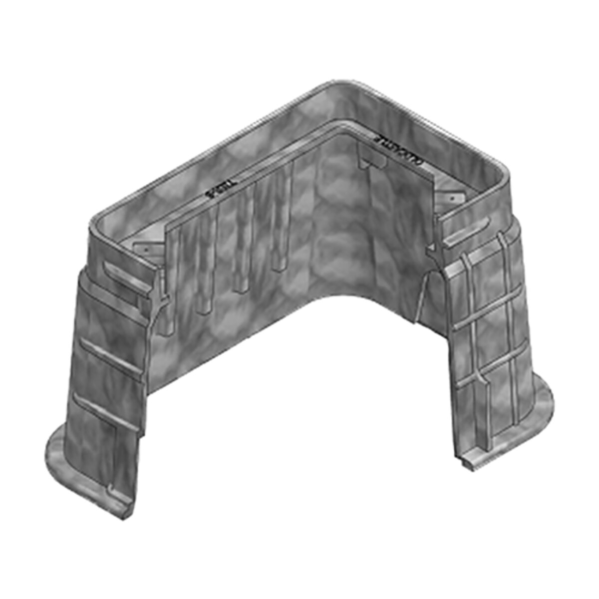 Valve Box FL09 Series Gray Composite Box Only | SiteOne US