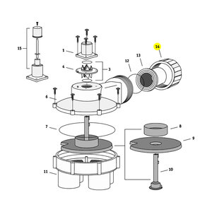 Fimco Nut Gray 1 in.