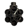 Fimco 6-Zone Irrigation Valve Plastic 1-1/4 in.