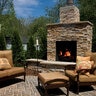 FireRock Outdoor Fireplace Straight 36 in.