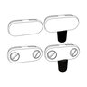 Firegear Straight Bracket for Firepit Windshield (Squares and Rectangles) Set of 4