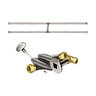Firegear Stainless Steel H Style Burner 175K BTU 57 in. X 10 in. Natural Gas Kit