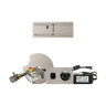 Firegear Stainless Steel Burner System 36 in. x 14 in. ID Linear Flat Pan H-Burner AWS Ignition System Natural Gas