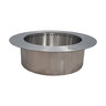 Firegear LUME Smokeless Firepit Insert Double Wall Round Stainless Steel with Flat Lid fits 27 in. - 33 in.