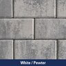 Flagstone Old Glory Paver 12 in. x 18 in. White/Tan/Charcoal 60 mm (105 sq. ft./pallet)