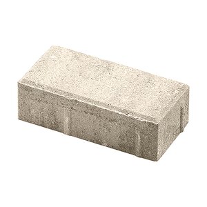 Flagstone Freedom Paver 4 in. x 8 in. White 60 mm (103 sq. ft./pallet)