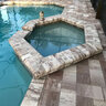 Flagstone Remodeler Coping 4 in. White/Tan/Charcoal (288 pc./pallet)