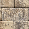 Flagstone Stonegate Wall Cap Tumbled Cream/Beige/Charcoal (120 pc./pallet)