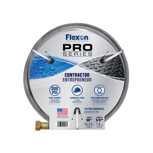 Flexon 5/8 in. x 50 ft. Contractor Duty Hose