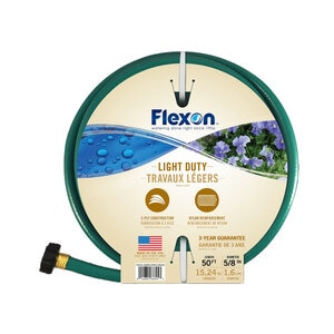 Flexon 1/2 in. x 50 ft. Light Duty Hose